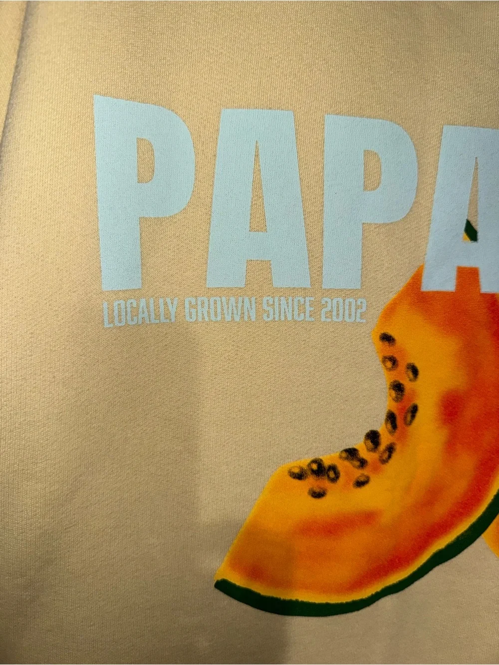 wild fable Cream Graphic Papayas Crewneck Sweatshirt - Picture 3 of 7